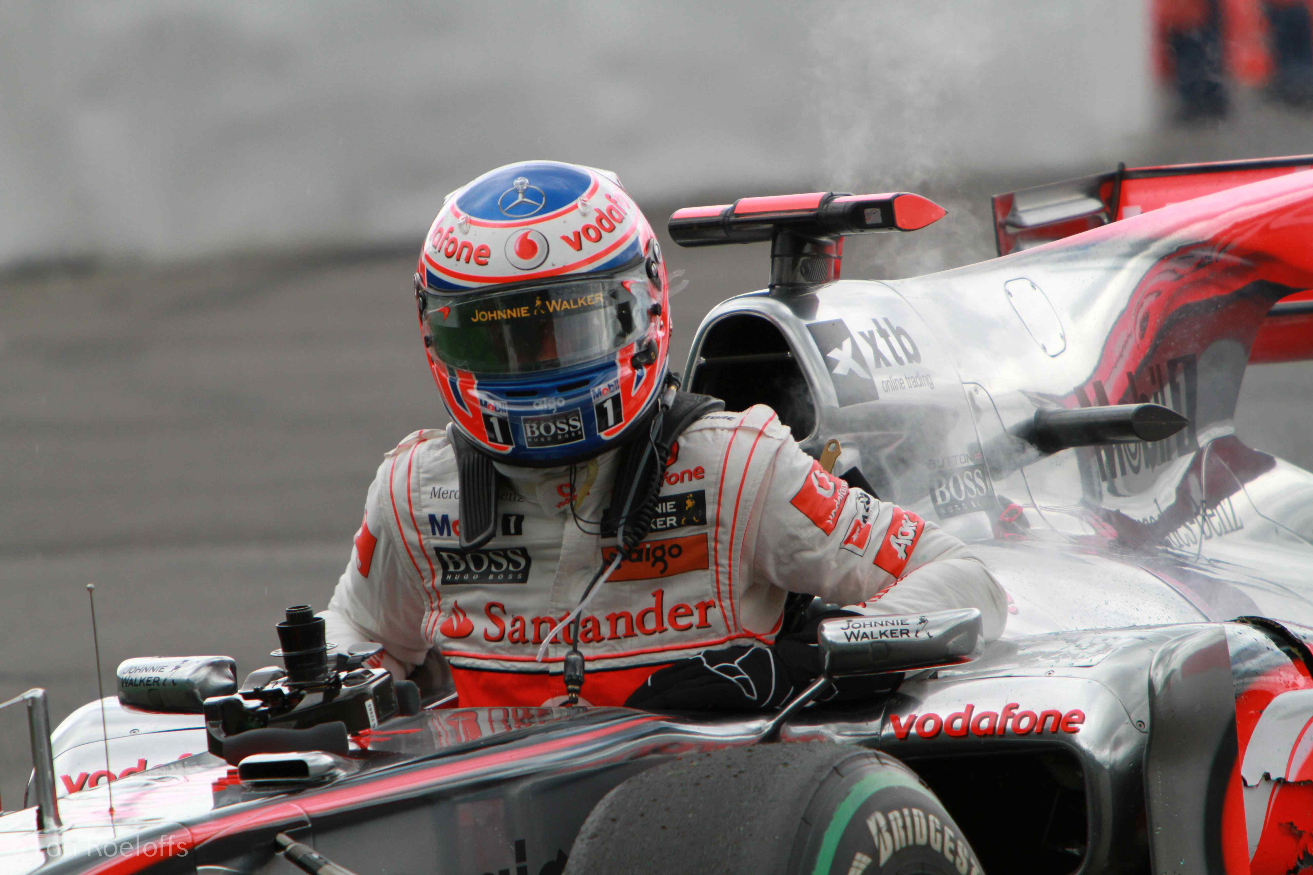 Verstappen pitbox